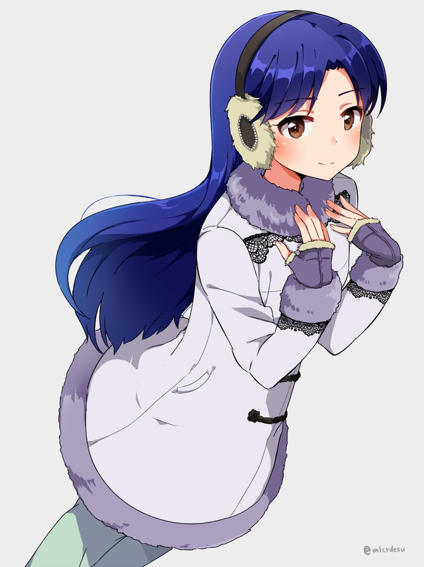 kisaragi chihaya (idolmaster and 2 more) drawn by merukyara