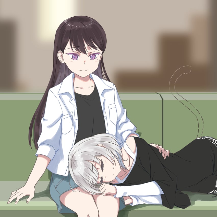 shiina taki and kaname raana (bang dream! and 1 more) drawn by raito_taisha