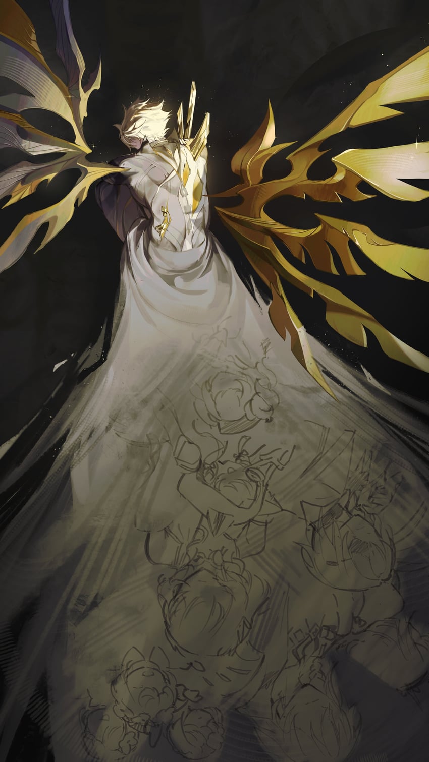 phainon, mydei, aglaea, anaxa, cipher, and 4 more (honkai and 1 more) drawn by toriumu