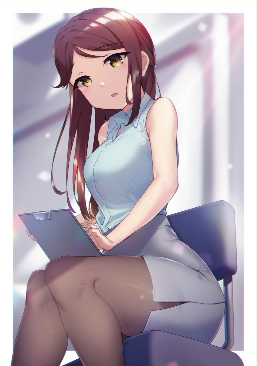 sakurauchi riko (love live! and 1 more) drawn by yamaori_(yamaorimon)