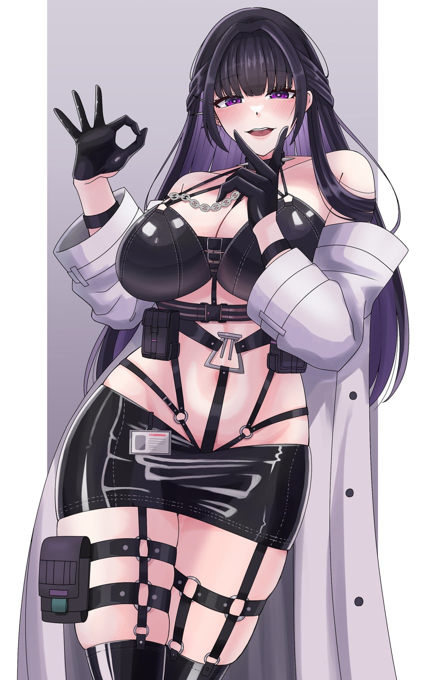 mihara (goddess of victory: nikke) drawn by yuura_(yuura_ephyra)