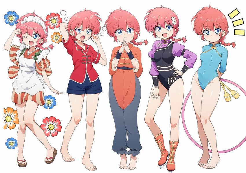 ranma-chan (ranma 1/2) drawn by odochi_(1or8)