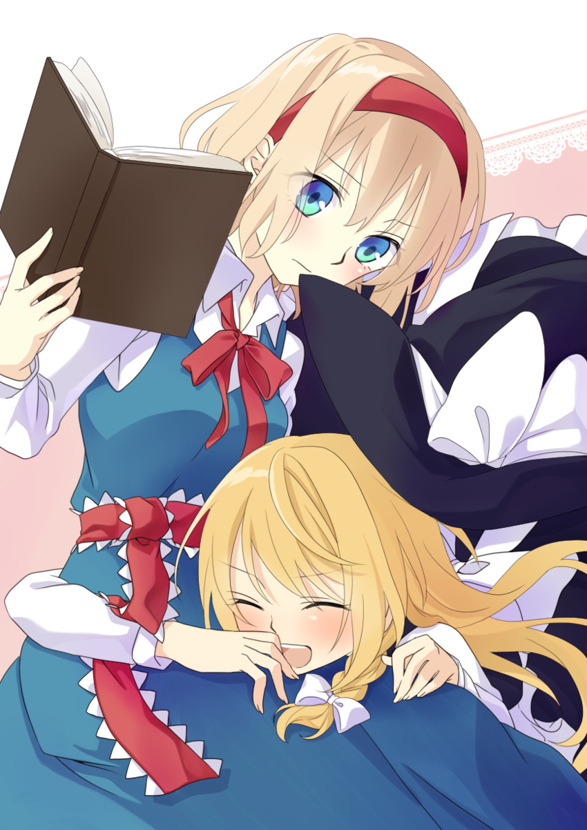 kirisame marisa and alice margatroid (touhou) drawn by tsuno_no_hito
