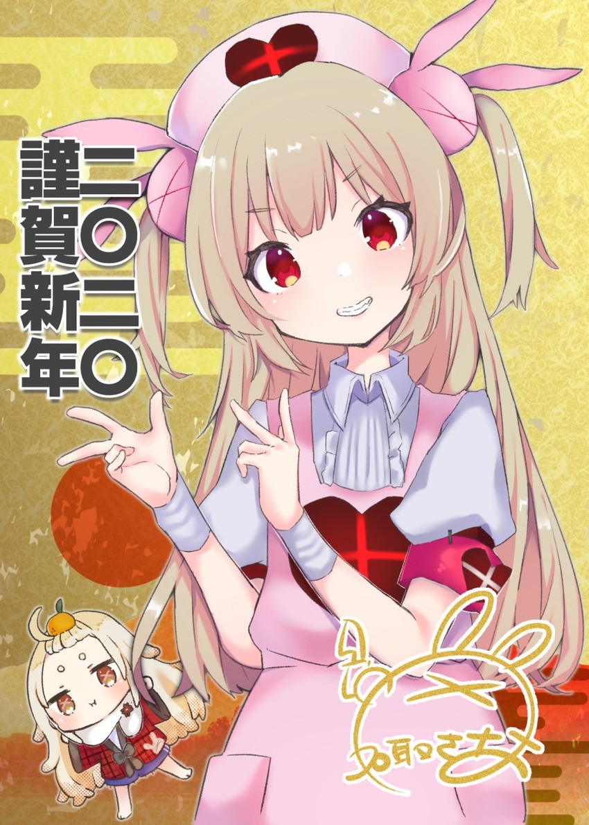 natori sana and saigou r irori (sana channel) drawn by natori_sana_(artist)