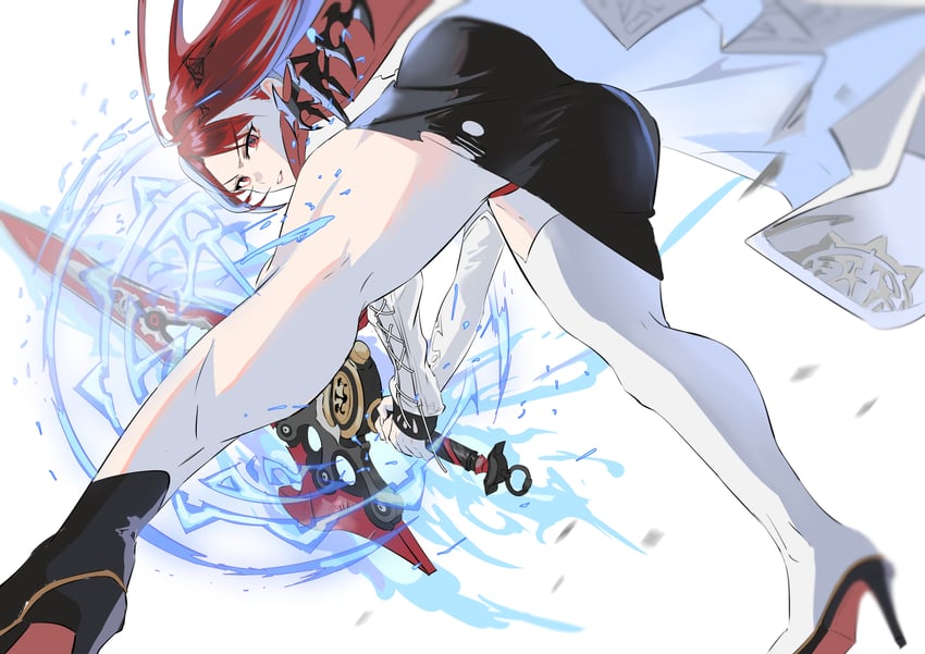 elizabeth rose bloodflame (hololive and 1 more) drawn by set7