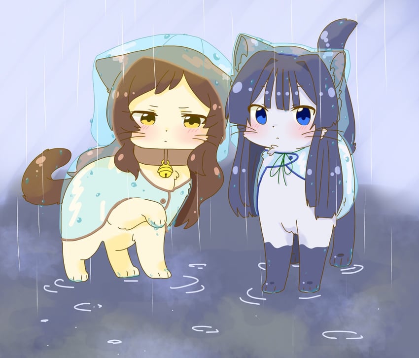 kitazawa shiho and mogami shizuka (idolmaster and 1 more) drawn by hutaba