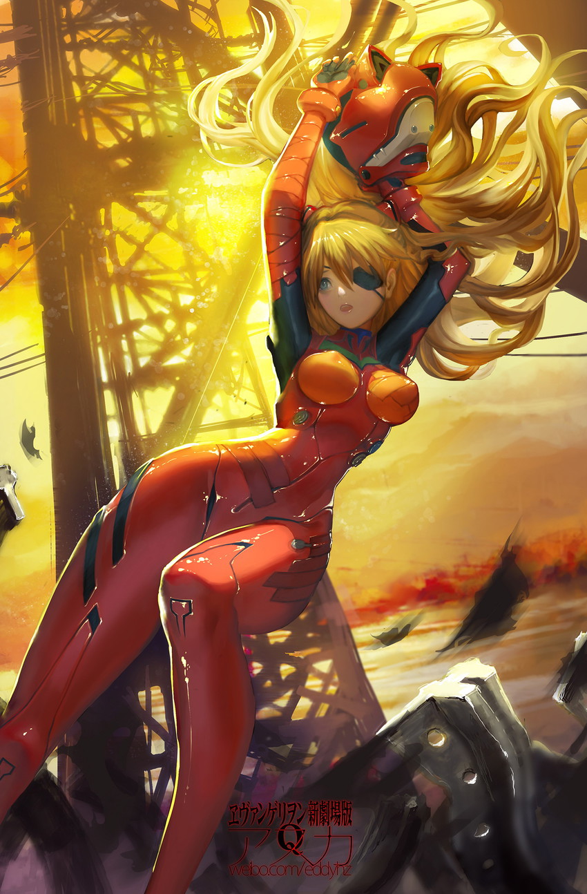 souryuu asuka langley (neon genesis evangelion and 2 more) drawn by eddy_huang_zheng