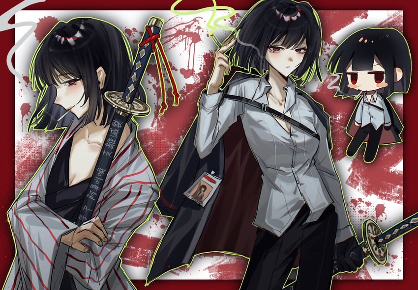 ryoshu (project moon and 1 more) drawn by fanmaiji1101