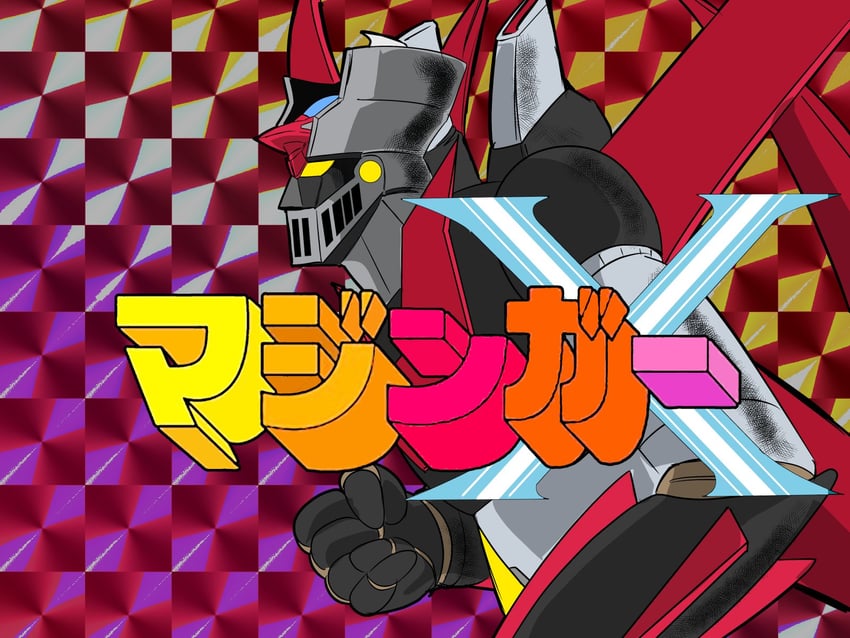 mazinger z and mazinger x (mazinger and 2 more) drawn by yuuki_(gatama)