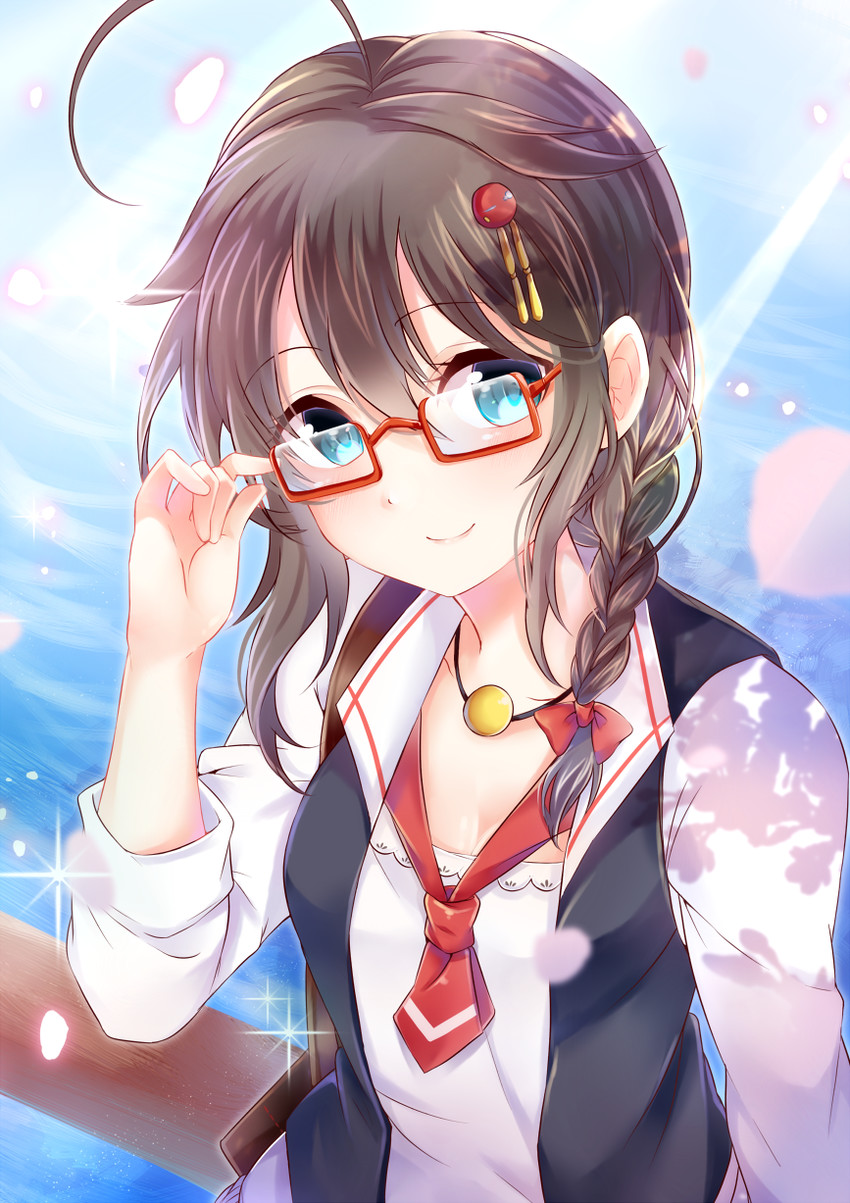 shigure and shigure kai ni (kantai collection) drawn by mashiro_aa