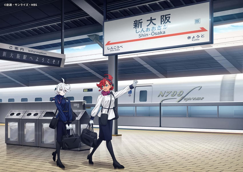suletta mercury and miorine rembran (gundam and 1 more)