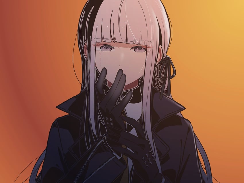 kirigiri kyoko (danganronpa and 1 more) drawn by kiri_(2htkz)