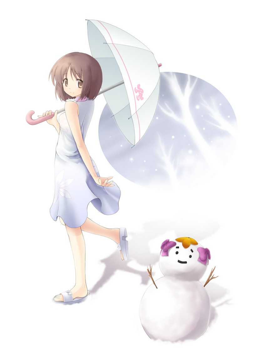 hagiwara yukiho (idolmaster and 1 more) drawn by komone_ushio