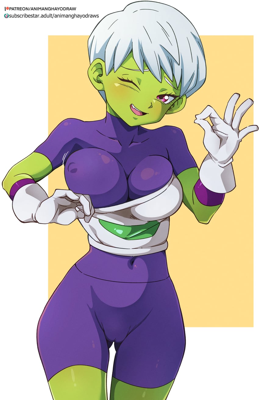 cheelai (dragon ball and 2 more) drawn by animanghayo