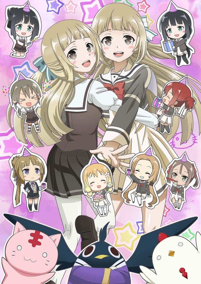 yuuki yuuna, tougou mimori, minowa gin, miyoshi karin, nogi sonoko, and 3 more (yuusha de aru and 2 more) drawn by ryokasen_yuyuyu