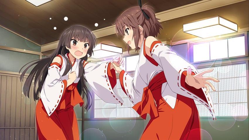 etou kanami and juujou hiyori (toji no miko and 1 more)
