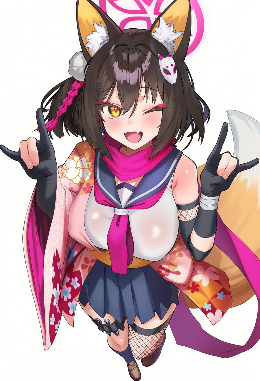 izuna (blue archive) drawn by hachimedes