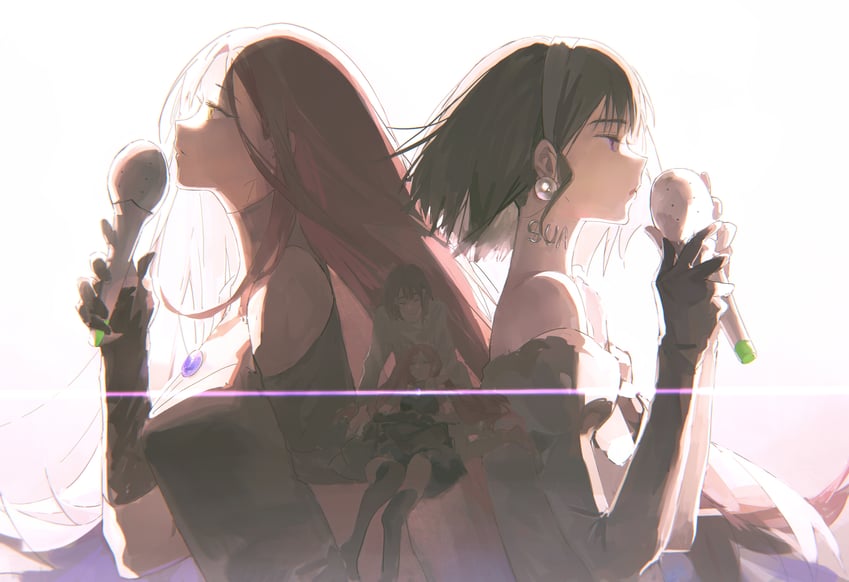 sua and mizi (alien stage) drawn by sijimao