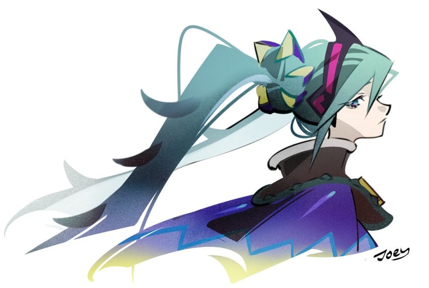 hatsune miku and dragon miku (pokemon and 2 more) drawn by comfeer