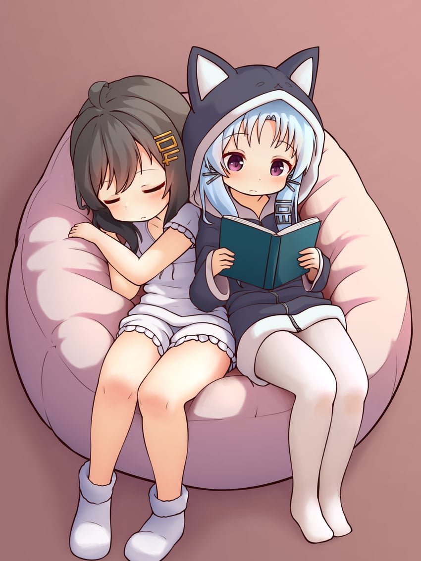 chang chun and tai yuan (azur lane) drawn by shoboimu