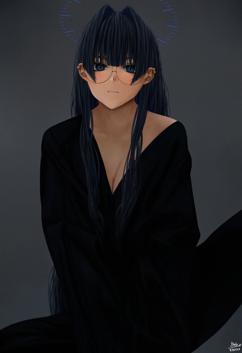 ouro kronii (hololive and 1 more) drawn by steb