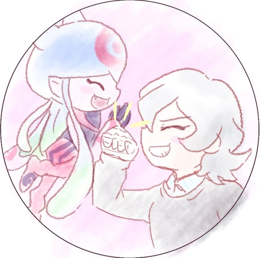 jellymon and higashimitarai kiyoshiro (digimon and 1 more) drawn by tezuze