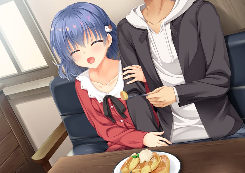 mutsura yuuto and ofusa hiyori (dracu-riot!) drawn by 8kumagawa_(log)