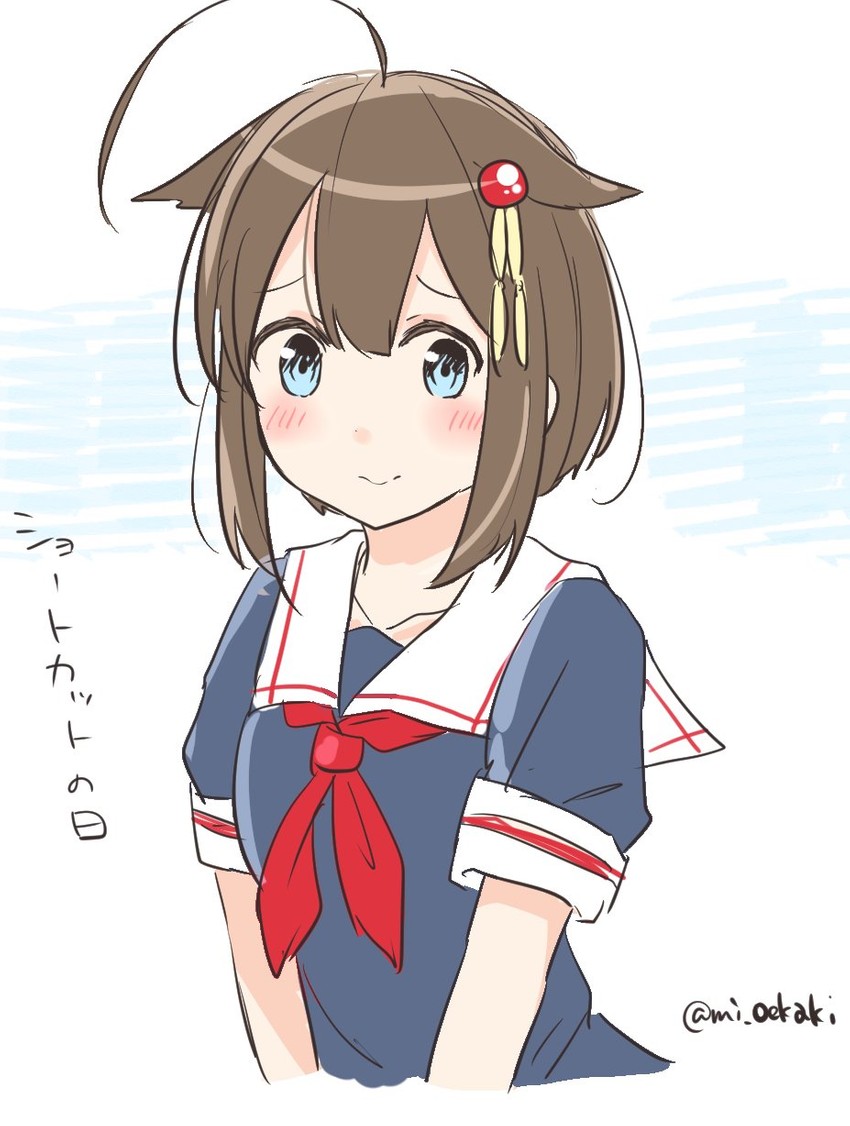 shigure and shigure kai ni (kantai collection) drawn by yamamura_umi