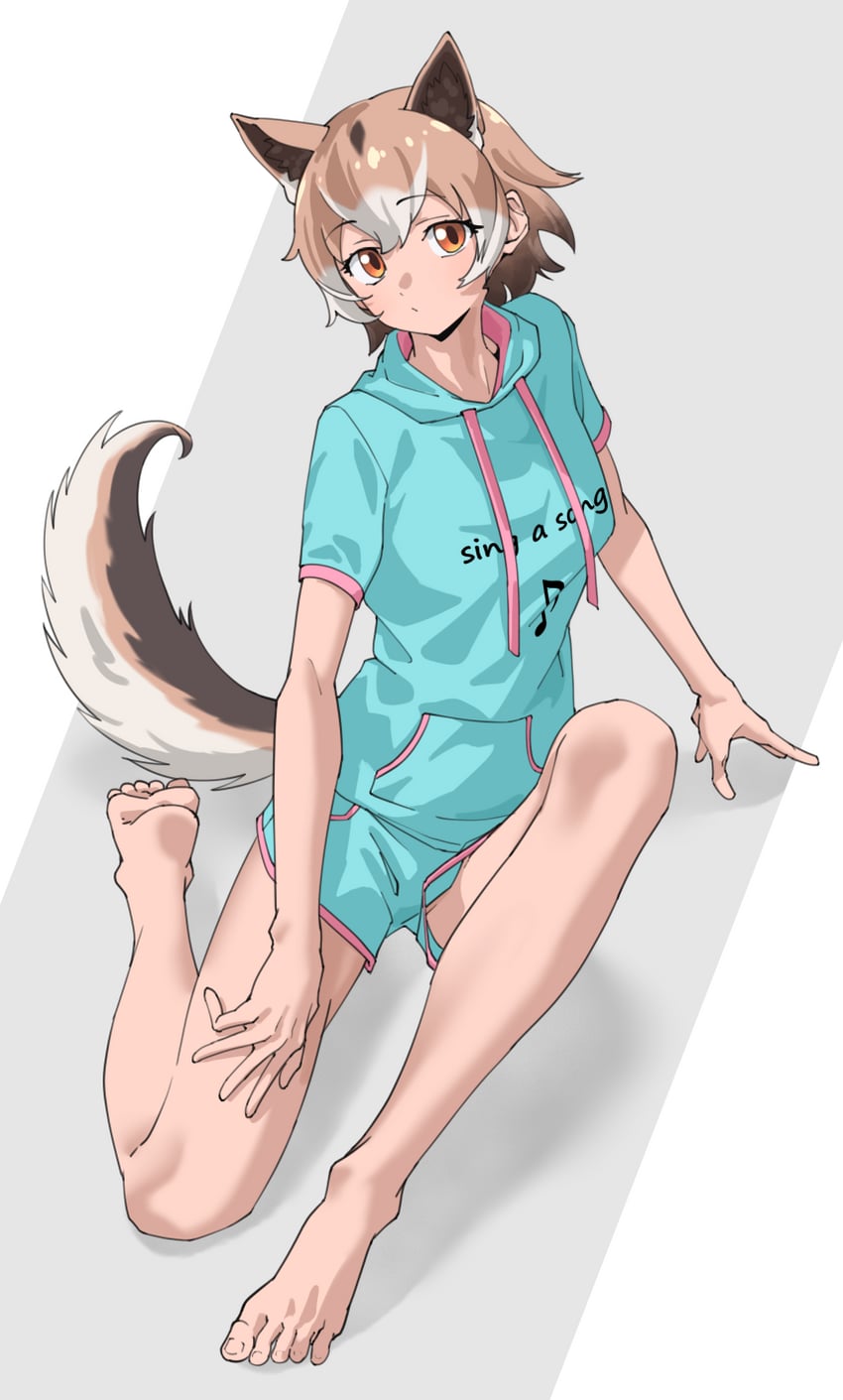 new guinea highland wild dog (kemono friends and 1 more) drawn by tanabe_(fueisei)
