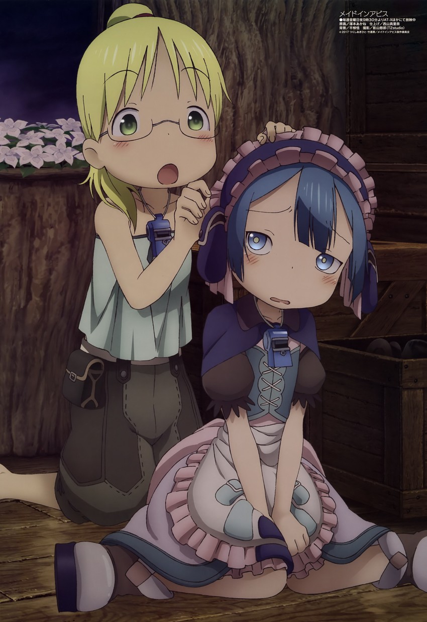 riko and maruruk (megami magazine and 1 more) drawn by tsukamoto_akane