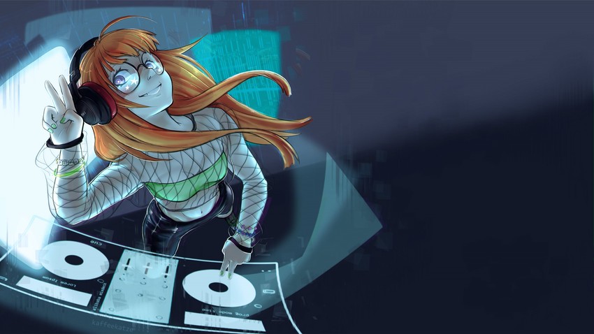 sakura futaba (persona and 1 more) drawn by katze_kaffee