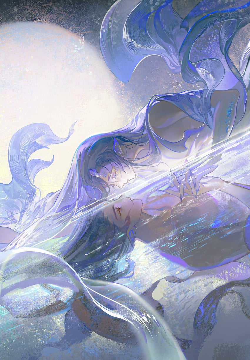 ao bing and nezha (nezha zhi motong jiangshi) drawn by yinzinmiemie