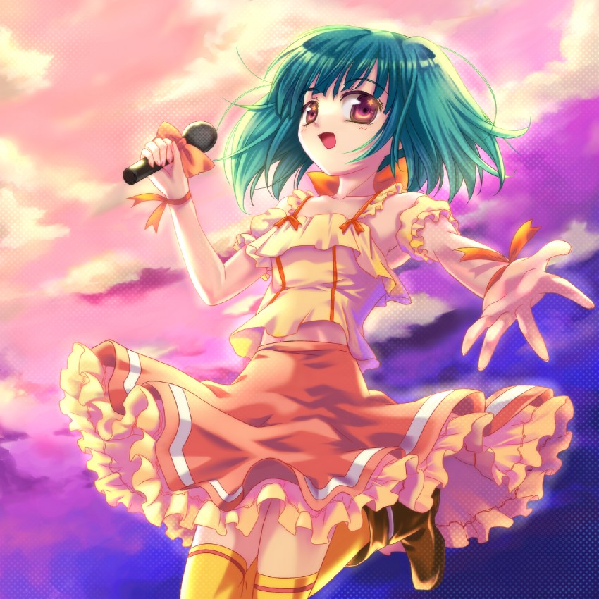 ranka lee (macross and 1 more) drawn by yaoto