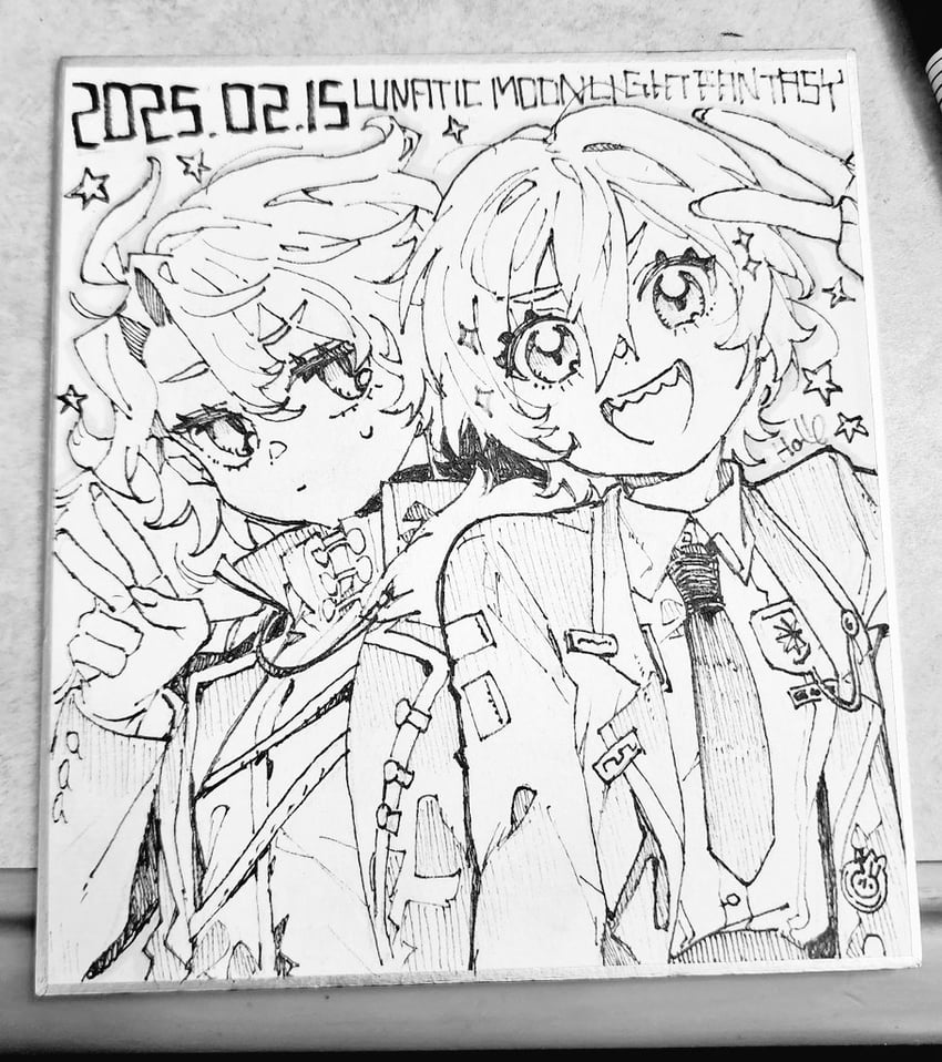 don quixote and sancho (project moon and 1 more) drawn by hamelon310