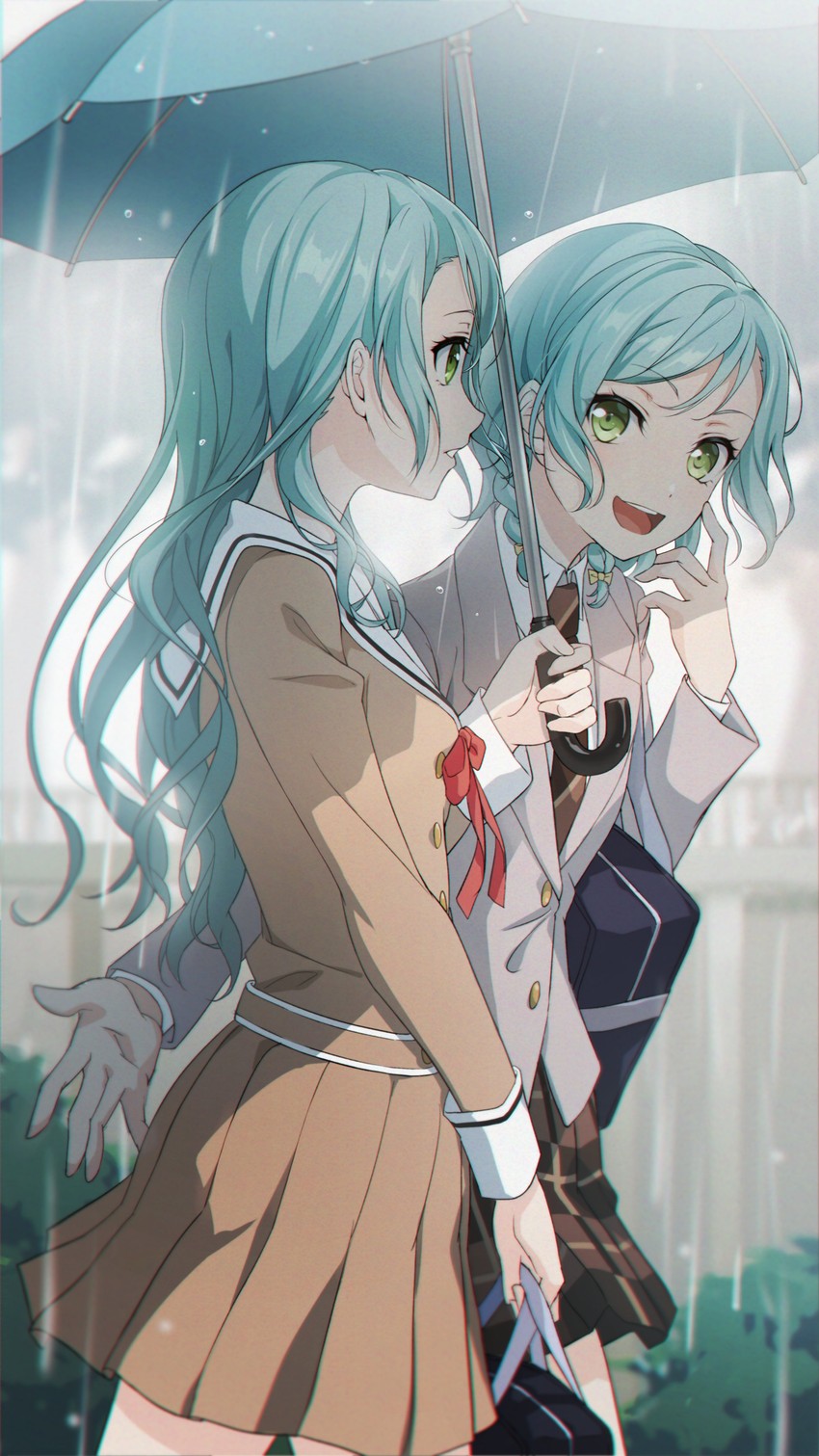 hikawa sayo and hikawa hina (bang dream!) drawn by nobusawa_osamu