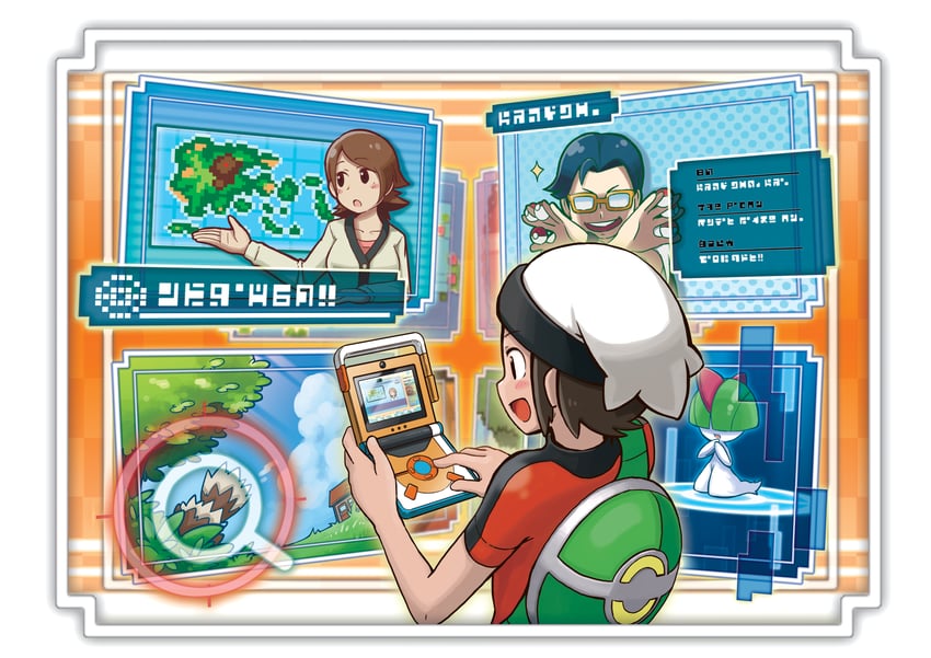 brendan, ralts, zigzagoon, and collector (pokemon and 1 more)