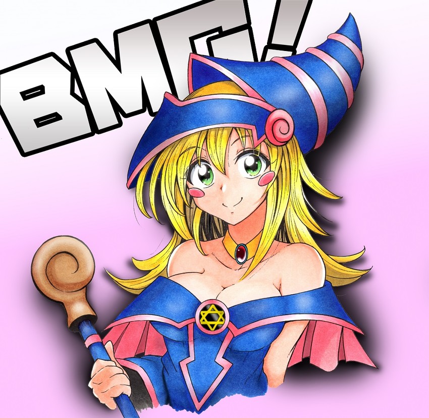 dark magician girl (yu-gi-oh!) drawn by kirisaki_reina