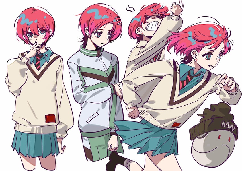 amate yuzuriha and haro (gundam and 1 more) drawn by erhuazi917