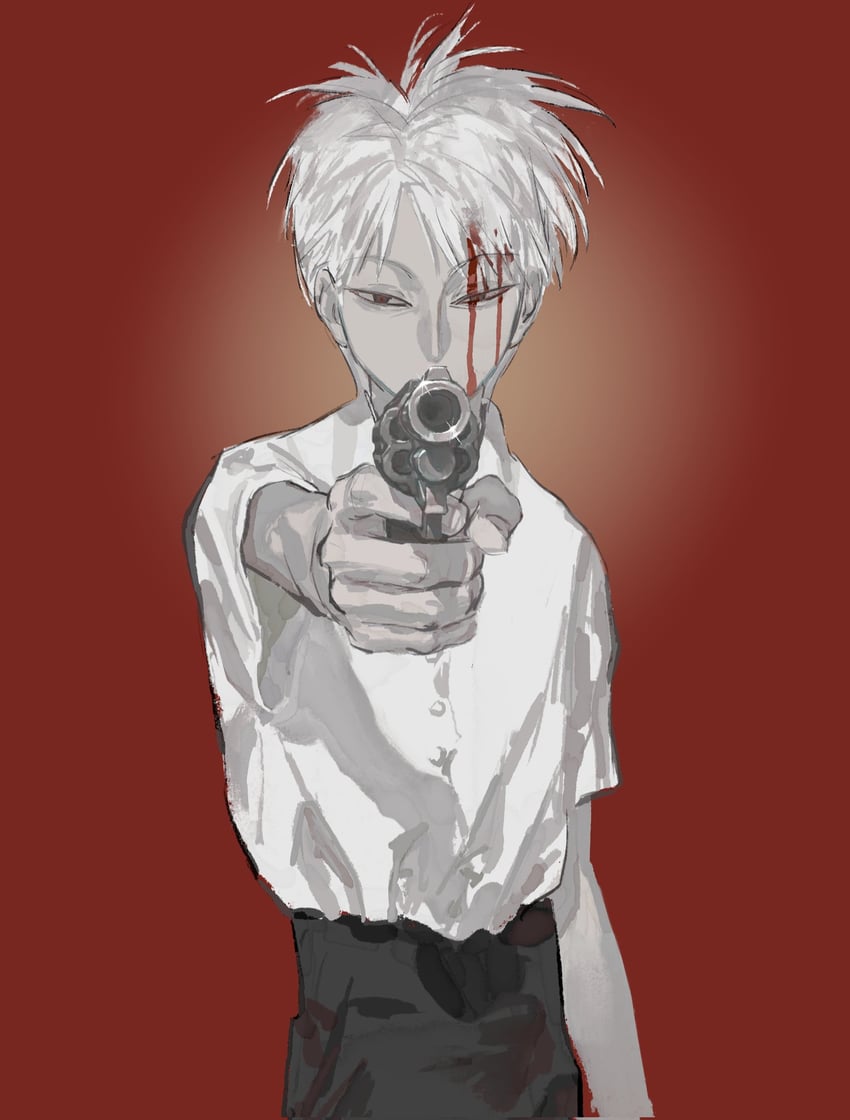 akagi shigeru (fukumoto mahjong and 1 more) drawn by horro26810047