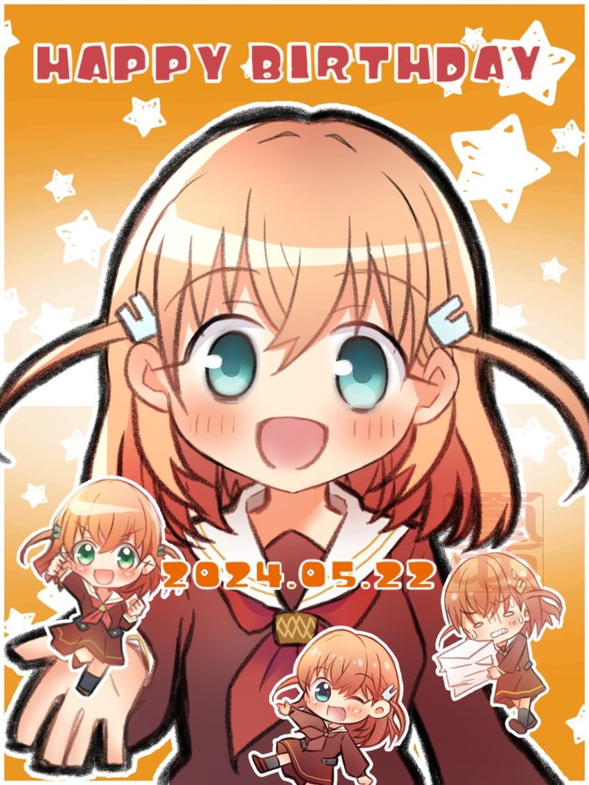 hinoshita kaho (love live! and 1 more) drawn by canyon_2019