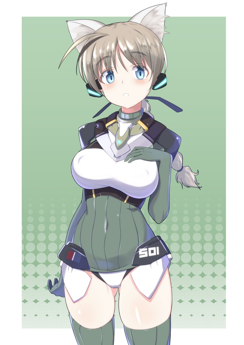 lynette bishop (world witches series and 2 more) drawn by ebi_(selinanyan)