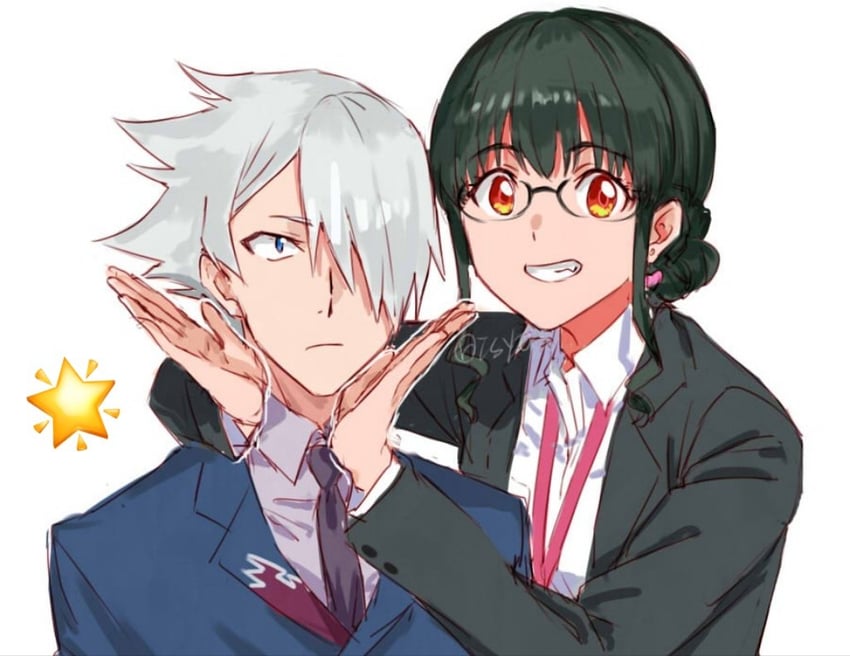 anosillus ii and anti (gridman universe and 1 more) drawn by risyo