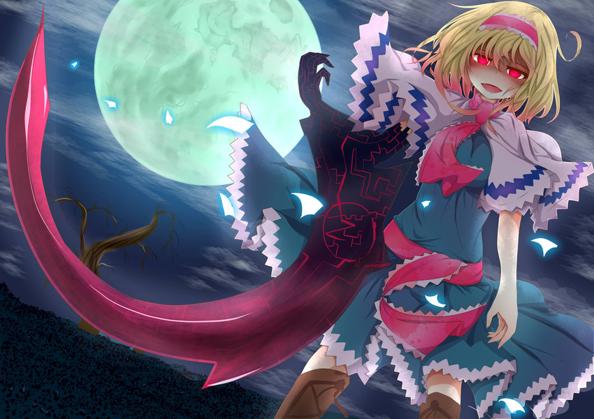 alice margatroid and hinase (touhou and 3 more) drawn by nokemono