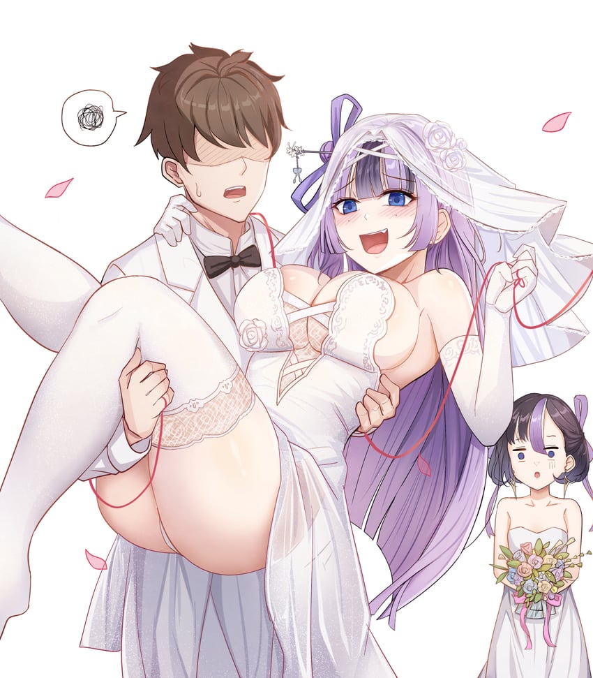 commander, syuen, and jien (goddess of victory: nikke) drawn by yougenko