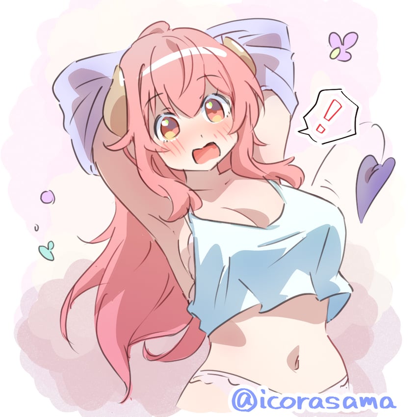 yoshida yuuko (machikado mazoku) drawn by icorasama