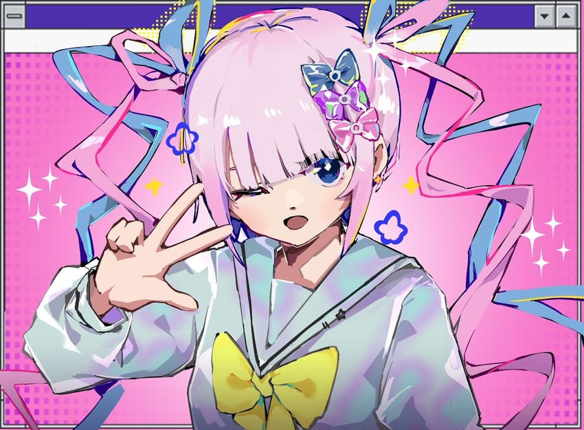 chouzetsusaikawa tenshi-chan (needy girl overdose) drawn by mizhou_(mzhu112646)