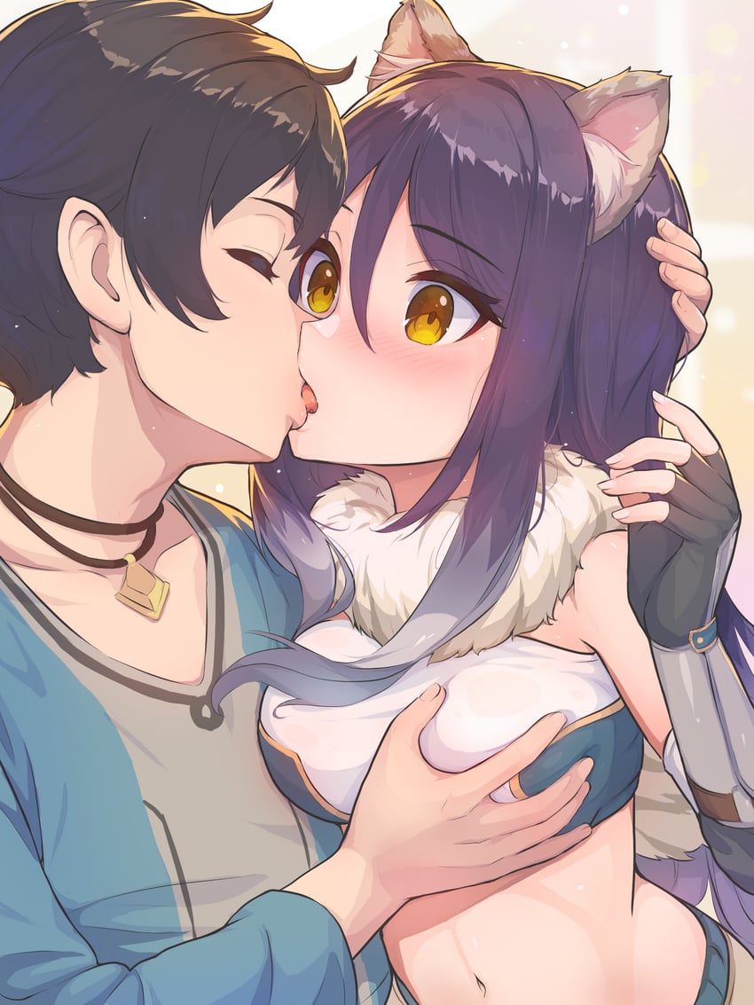 yuuki and shiori (princess connect!) drawn by coba_(coba_xp)
