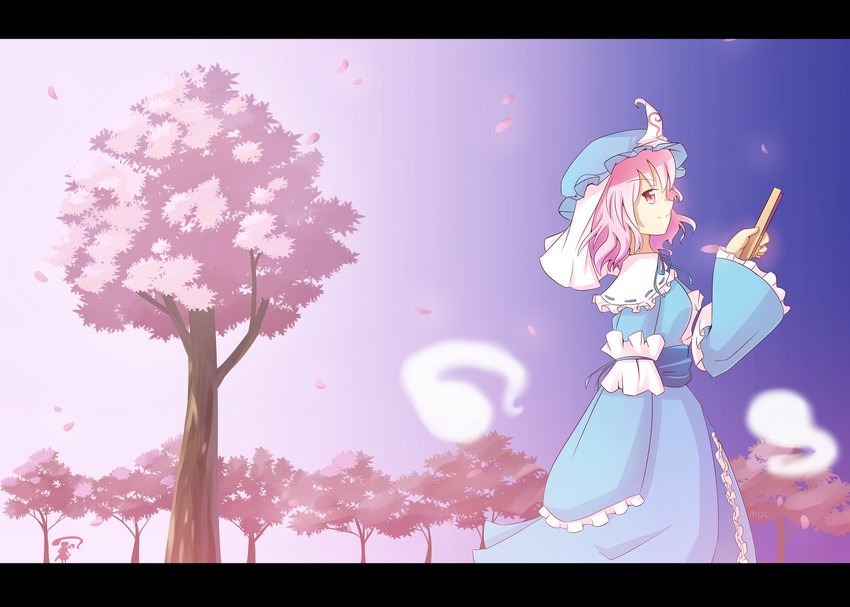 konpaku youmu and saigyouji yuyuko (touhou) drawn by morugen
