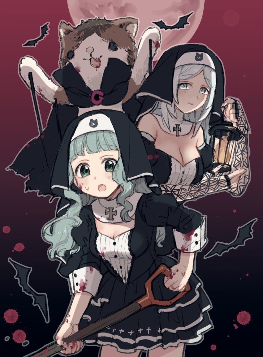 futaba sana and toki sunao (mahou shoujo madoka magica and 1 more) drawn by yukishiro_(hitsuji)