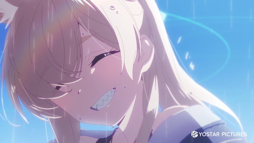 kanna (blue archive and 1 more) drawn by yostar_pictures